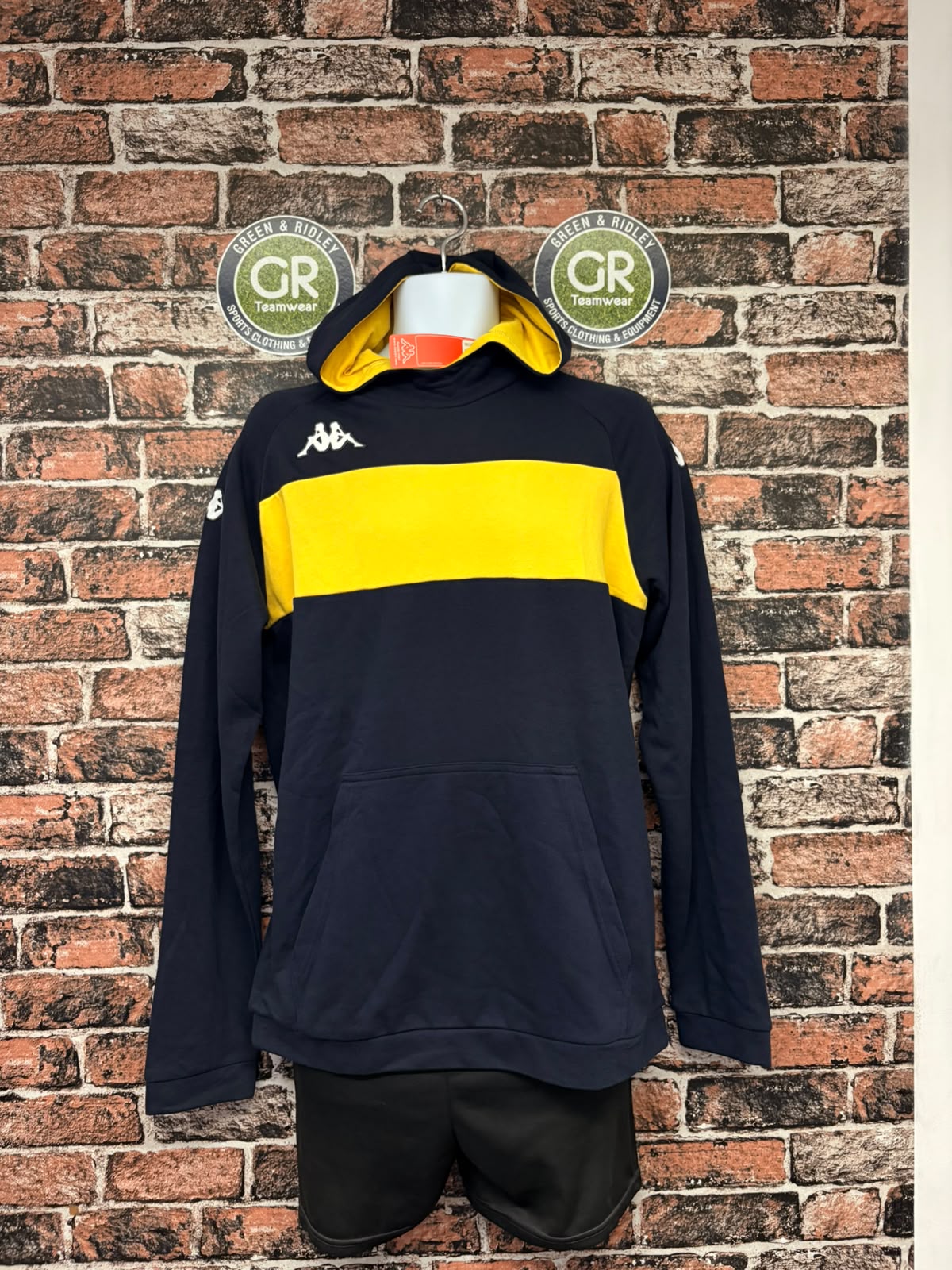 Kappa Large Navy and Yellow Bundle