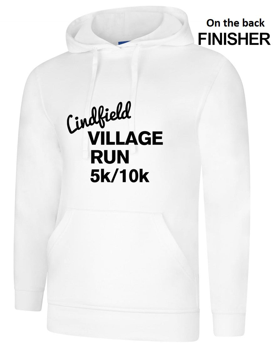 Lindfield Village Run Hoody White Juniors (UC)