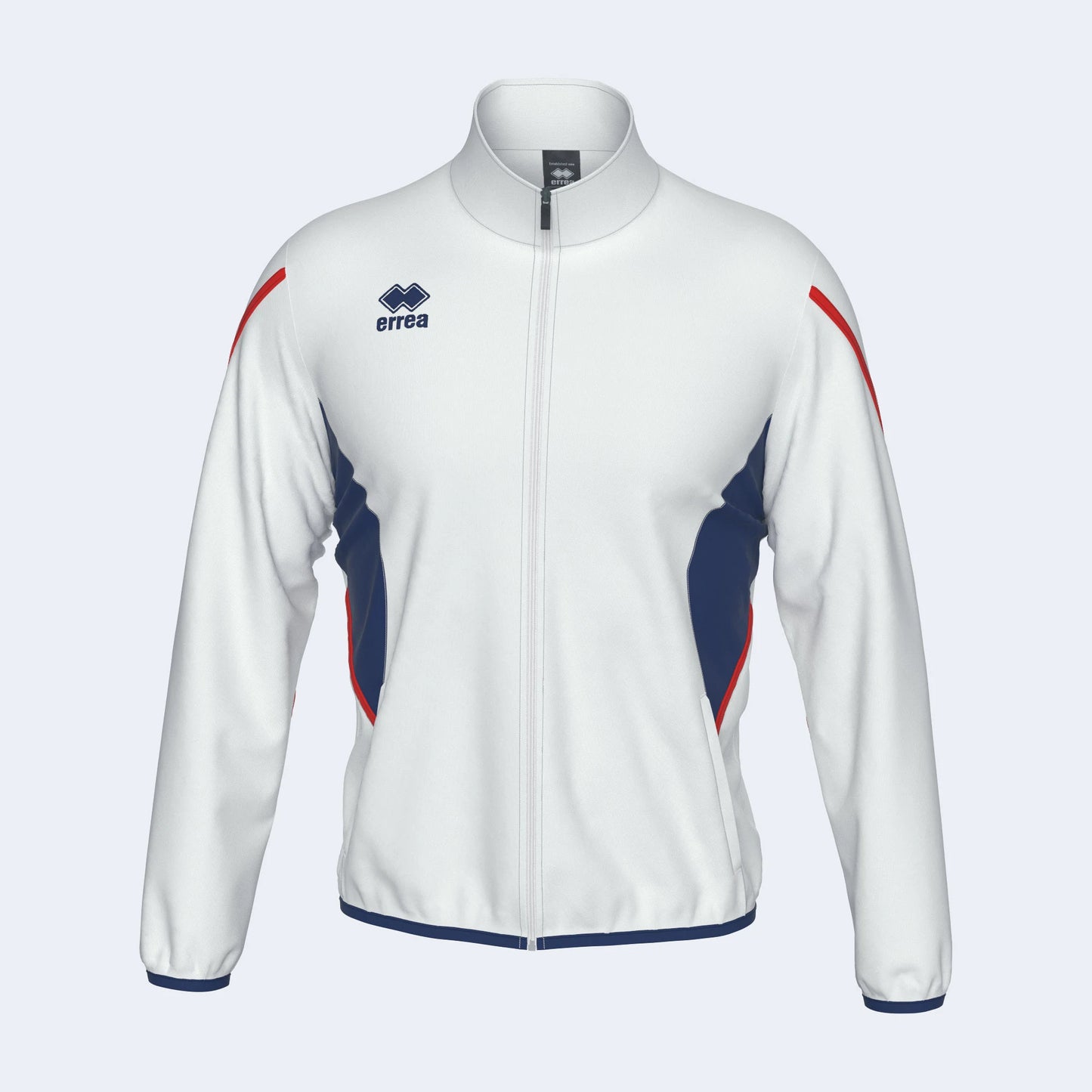 Errea Christopher Jacket White Red Junior