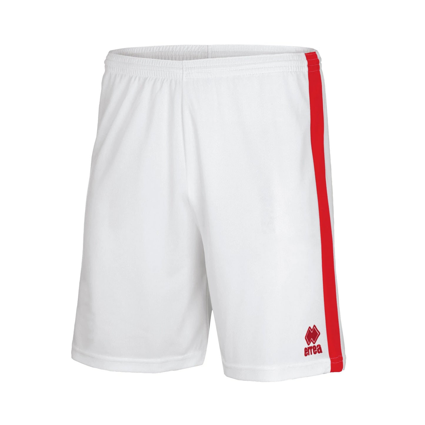 Errea Bolton Shorts White Red Adult