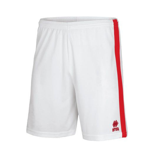 Errea Bolton Shorts White Red Junior