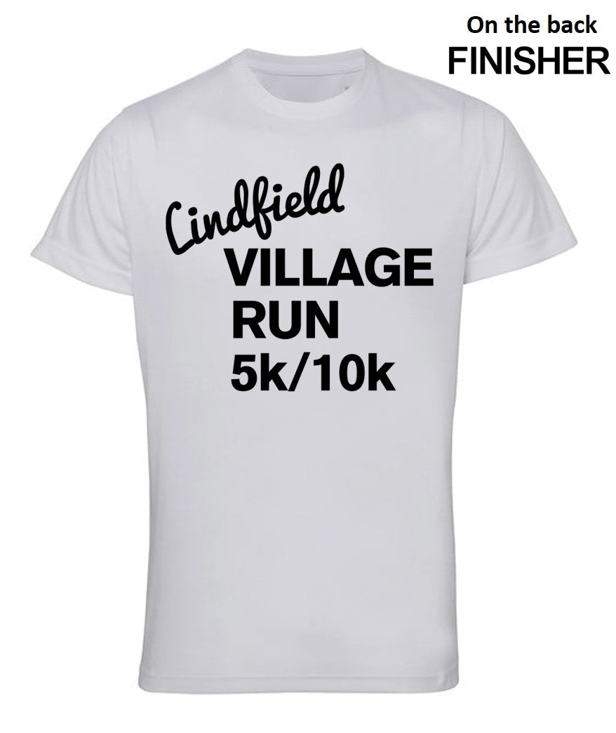 Lindfield Village Run Tee White Juniors (UC)