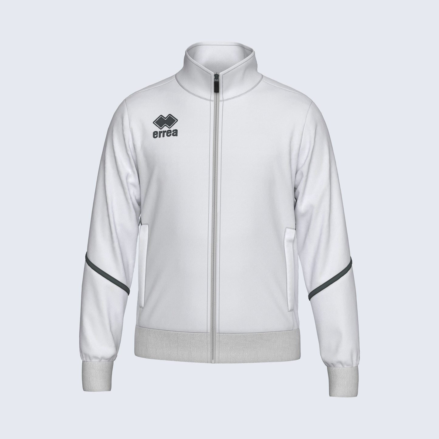 Errea Marlon Full Zip White Junior