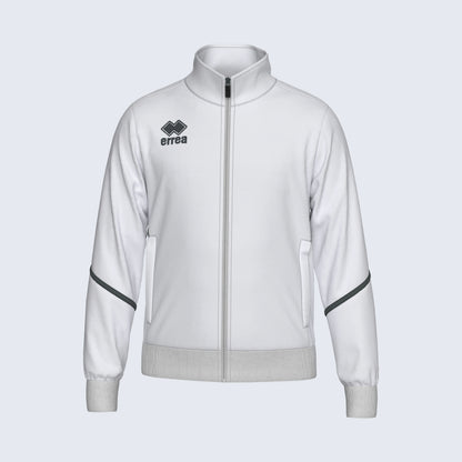 Errea Marlon Full Zip White Junior