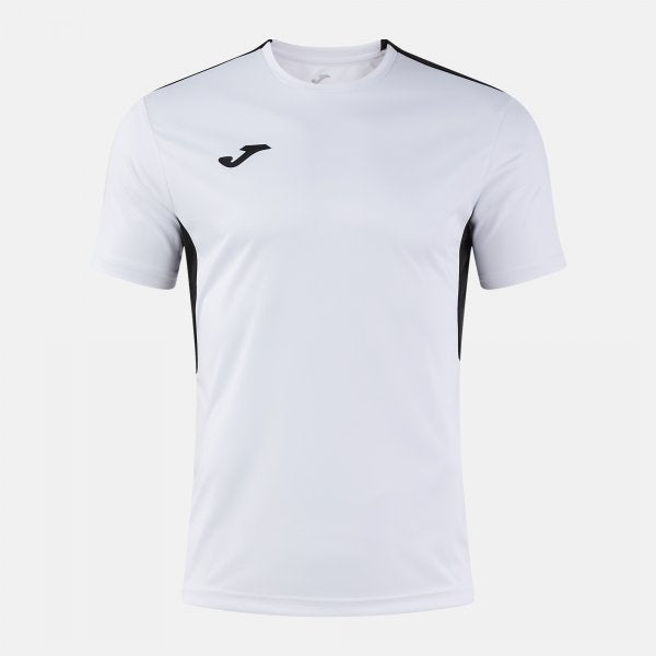 Joma Winner 4 Tee White Black Junior