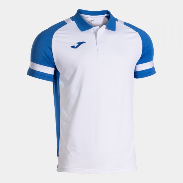 Joma Lider Polo White Royal Junior