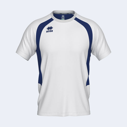 Errea Adrien Tee White Navy Junior