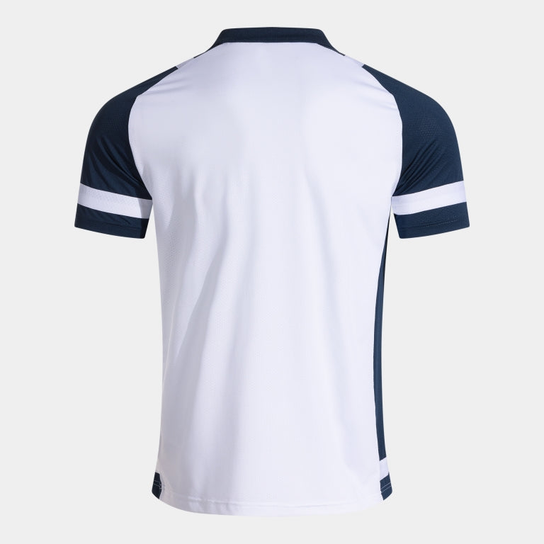 Joma Lider Polo White Navy Junior