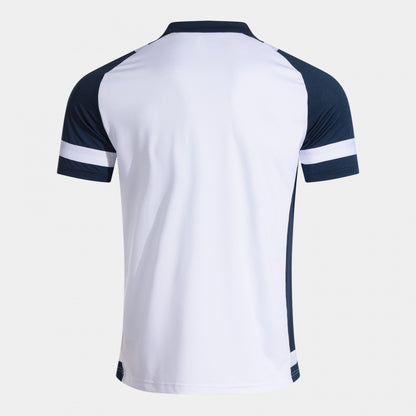 Joma Lider Polo White Navy Junior