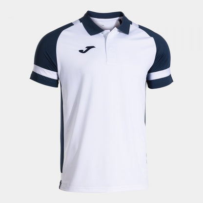 Joma Lider Polo White Navy Junior