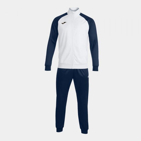 Joma Academy IV Tracksuit White Navy Junior