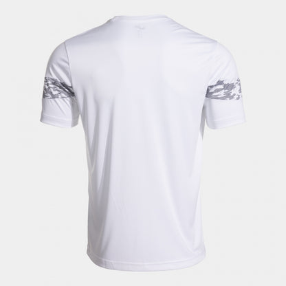 Joma Championship VIII Tee White Royal Blue Junior