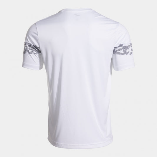 Joma Championship VIII Tee White Royal Blue Junior