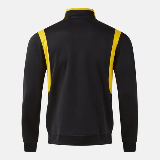 Joma Winner 4 1/4 Zip Black Yellow Junior