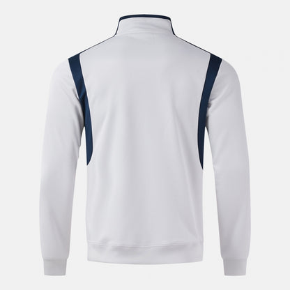Joma Winner 4 1/4 Zip Grey Navy Junior
