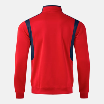 Joma Winner 4 1/4 Zip Red Navy Adult