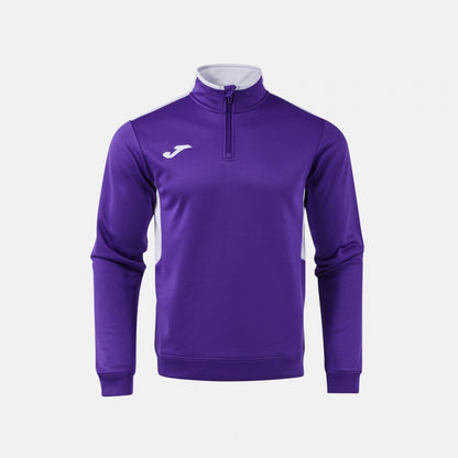 Joma Winner 4 1/4 Zip Violet White Junior
