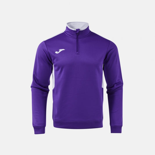 Joma Winner 4 1/4 Zip Violet White Junior