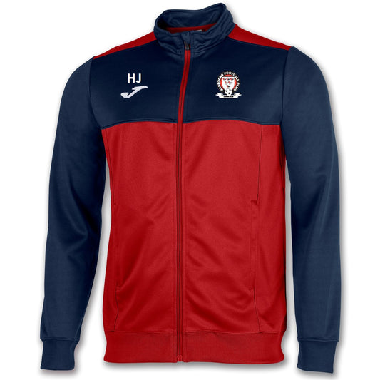 Hassocks Junior FC Track Jacket Red/Navy Junior (Winner)