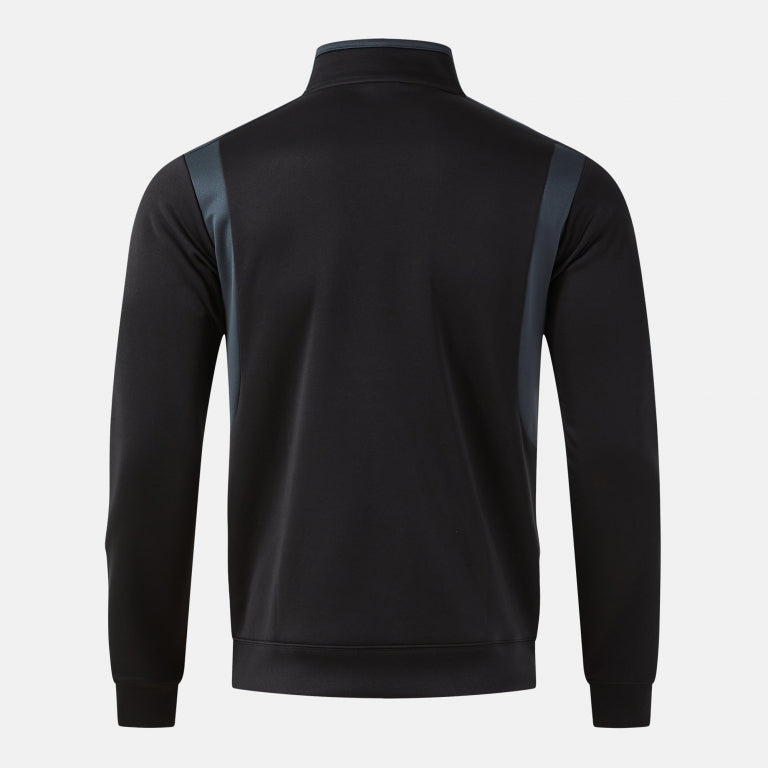 Joma Winner 4 1/4 Zip Black Grey Junior
