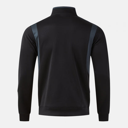 Joma Winner 4 1/4 Zip Black Grey Junior