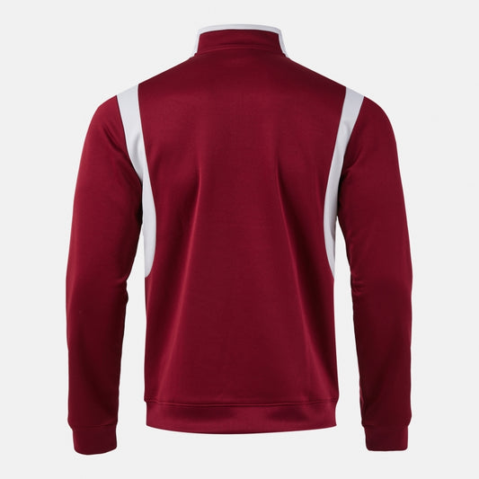Joma Winner 4 1/4 Zip Burgundy Grey Junior