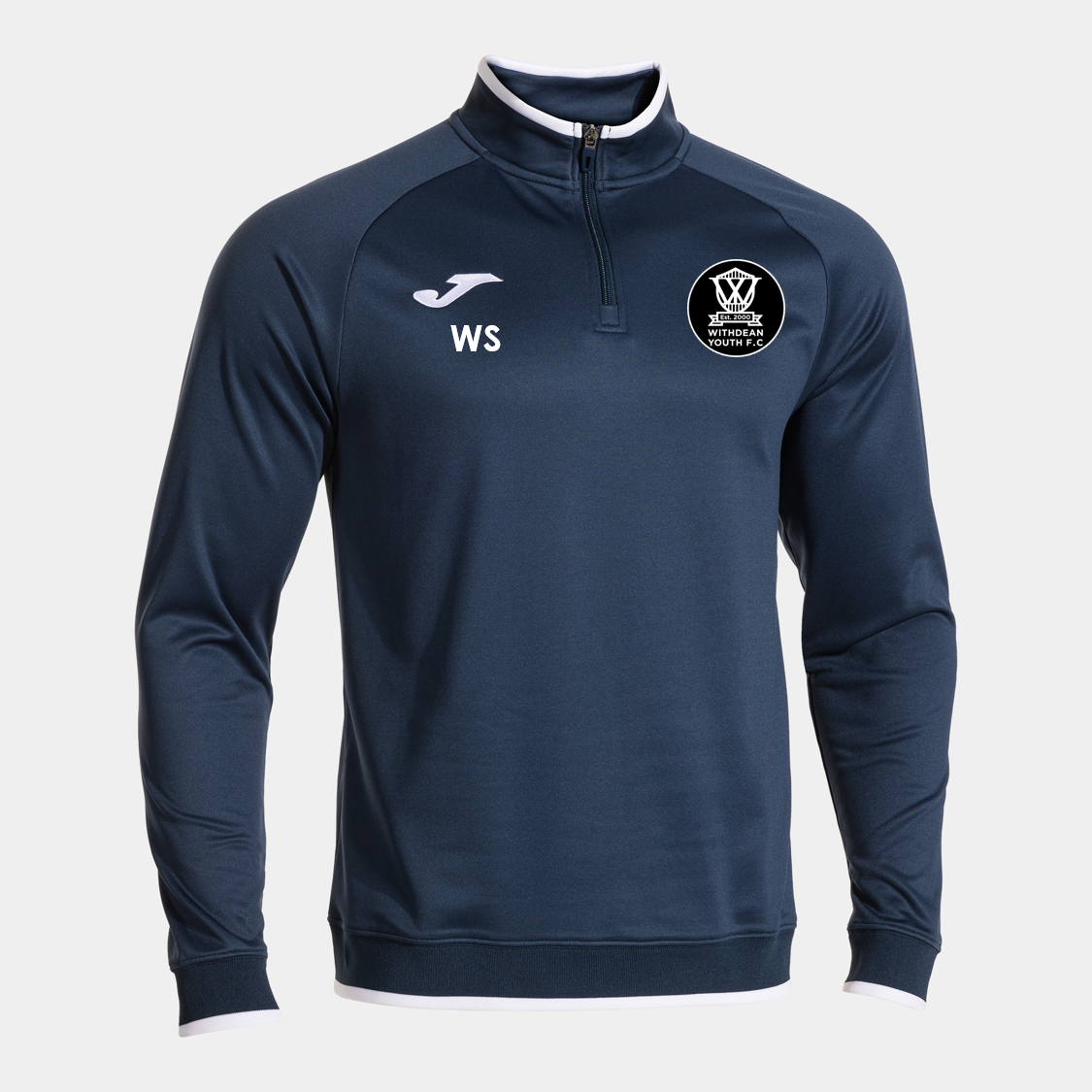 Withdean Youth FC Starlings 1/4 Zip Navy/White (Combi Prem)