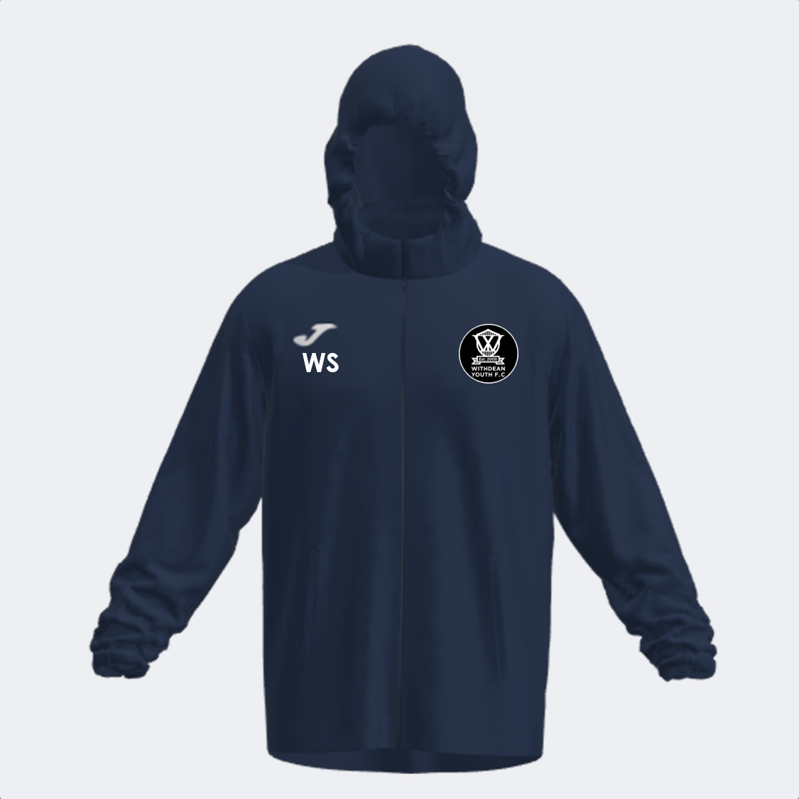 Withdean Youth FC Starlings Shower Jacket Navy (Rain)