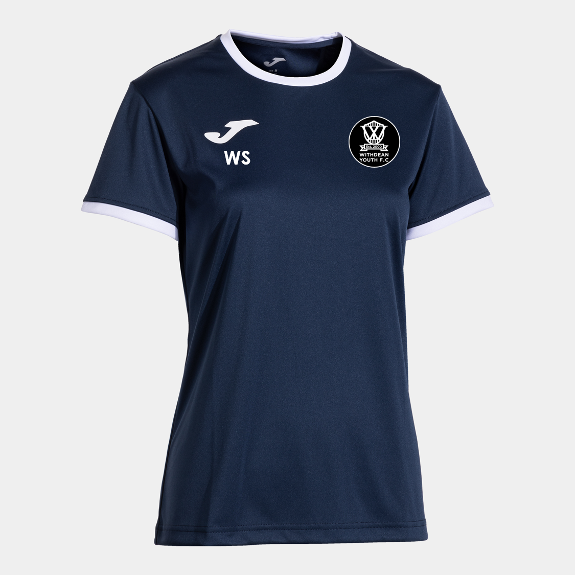 Withdean Youth FC Starlings Tee Womens Fit Navy/White (Combi Prem)