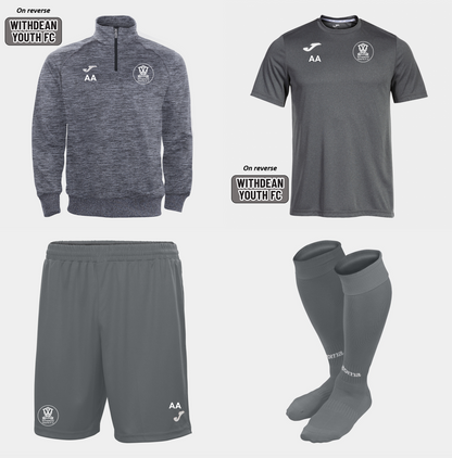 Withdean Youth FC Training Set Grey Junior (Combi/Nobel)