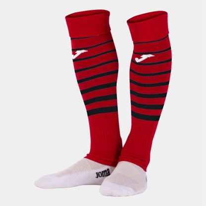 Withdean Youth FC Footless Match Socks Home Red/Black (Prem 2)