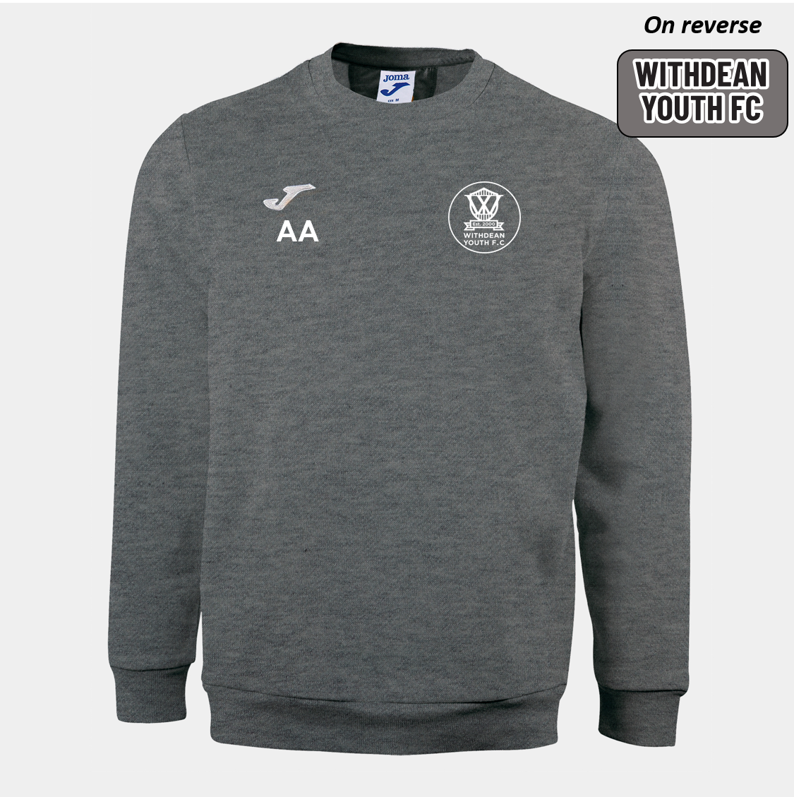 Withdean Youth FC Training Sweatshirt Grey Junior (Cairo)