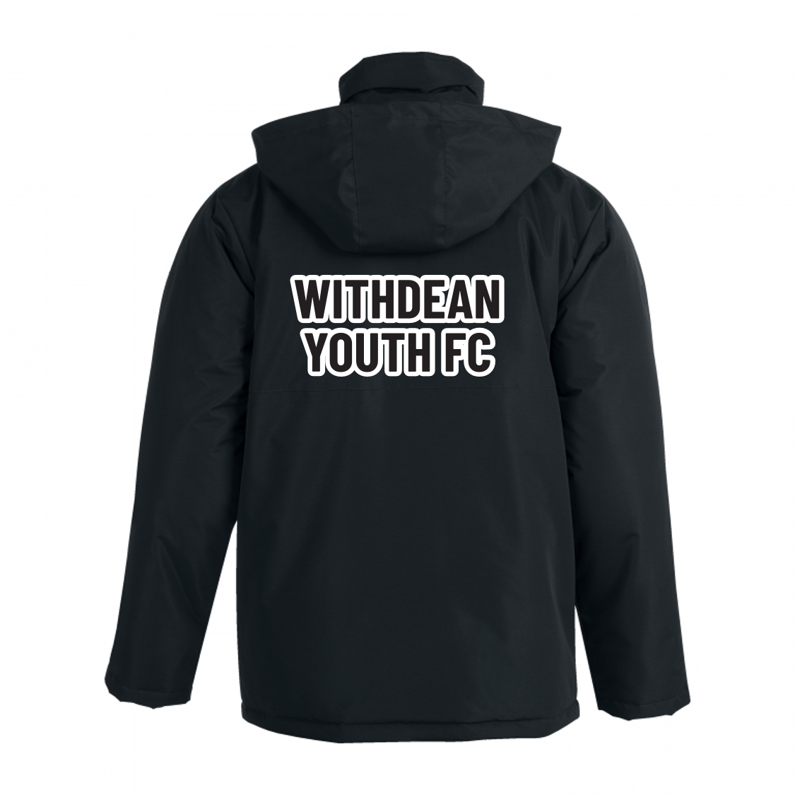 Withdean Youth FC Rain Jacket Black Junior (Trivor)