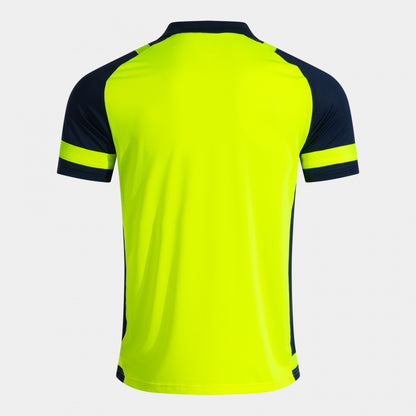 Joma Lider Polo Yellow Navy Junior