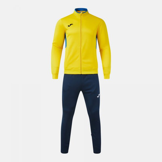 Joma Winner IV Tracksuit Yellow Royal Blue Junior