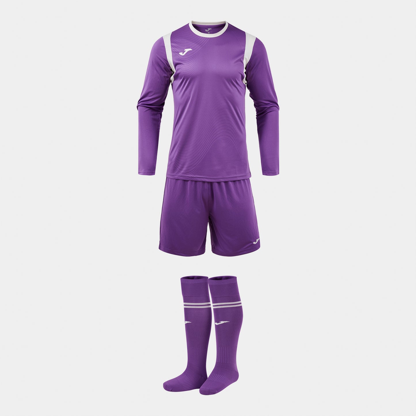 Joma Zamora XI Goal Keeper Set Purple White Junior