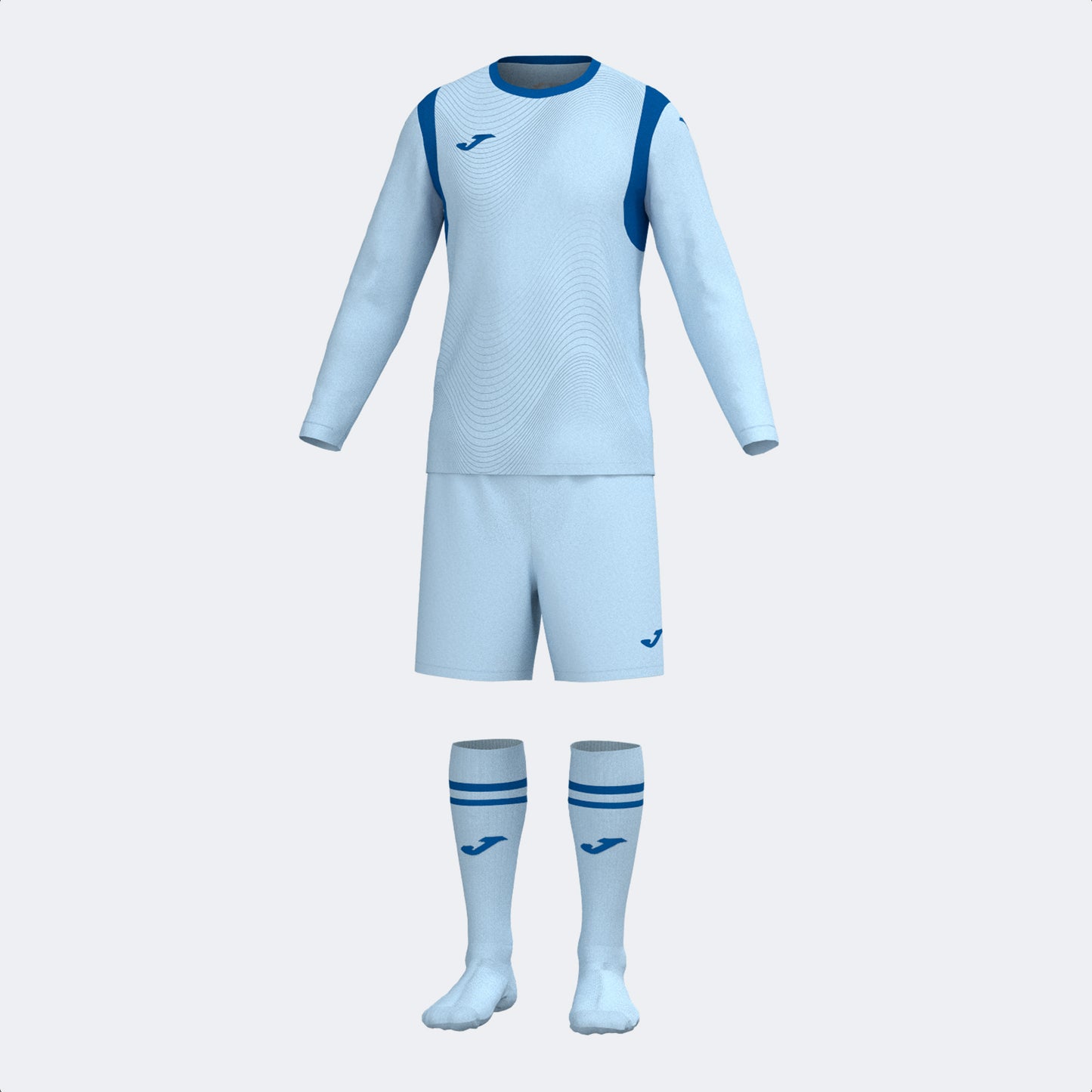 Joma Zamora XI Goal Keeper Set Light Blue Adults