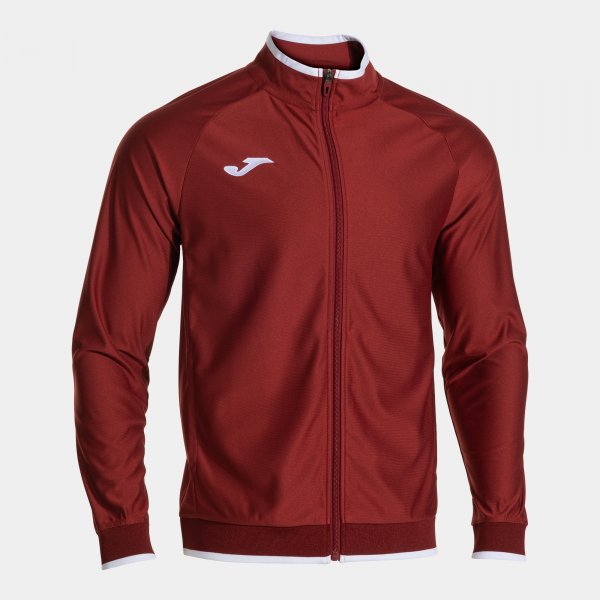 Joma Combi Premium Jacket Burgundy White Junior