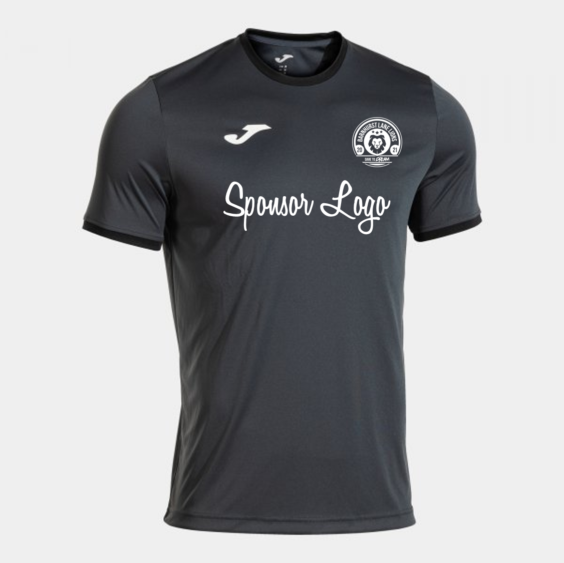 Barnhurst Lane Lions Away Shirt Junior Anthracite (Premium)