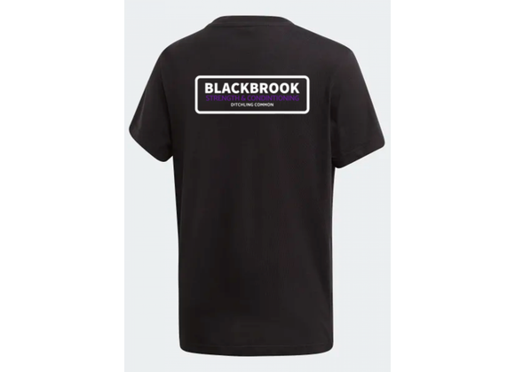 Blackbrook S&C Cotton Tee Black (UC)