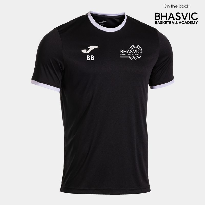 BHASVIC BASKETBALL Tee Black (Combi Prem)