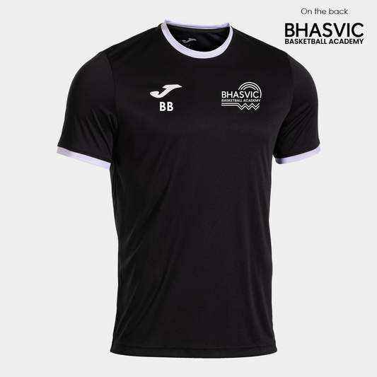 BHASVIC BASKETBALL Tee Black (Combi Prem)