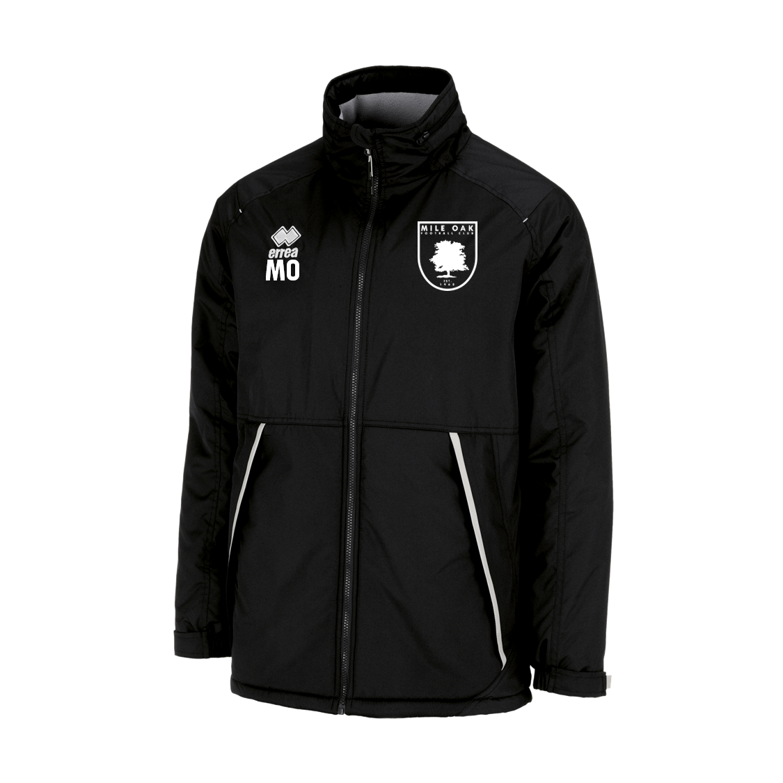 Mile Oak FC Coat Adult Black (DNA 3.0)