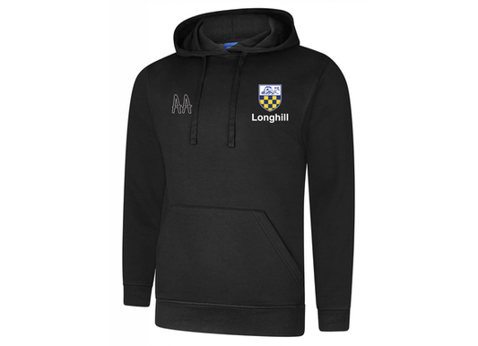 Longhill High School Leavers Hoodie 2026 Black Adult