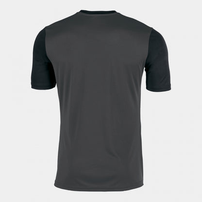 Joma Winner Tee Black Grey Junior
