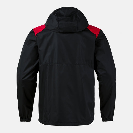 Joma Trivor 2 Rain Jacket Black Red Adult