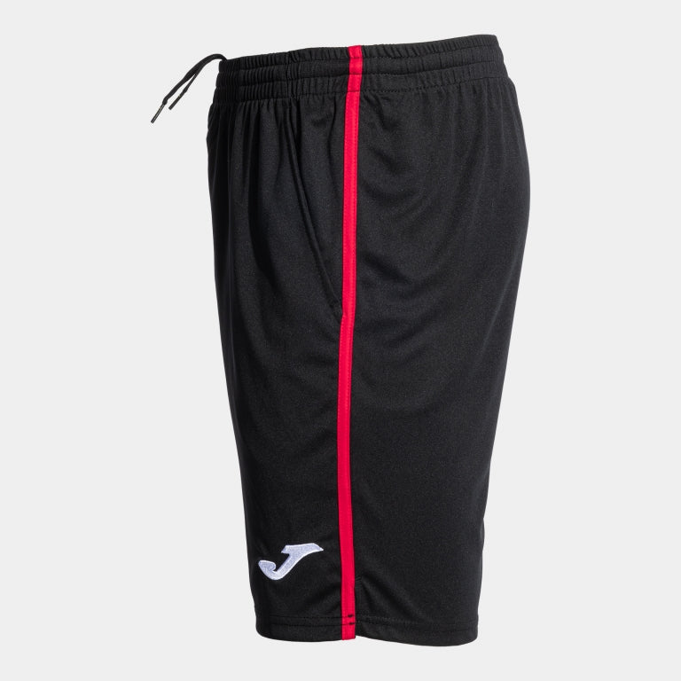 Joma Open III Shorts Black Red Junior