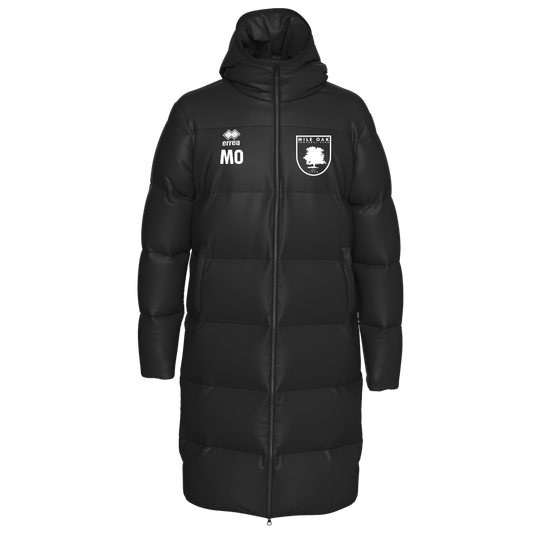 Mile Oak FC Long Coat Adults Black (Vegas)