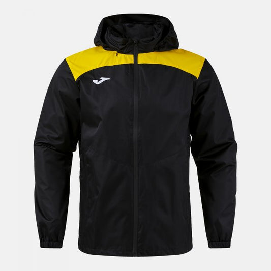 Joma Trivor 2 Rain Jacket Black Yellow Adult