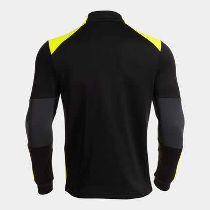 Joma Danubio 4 1/4 Zip Black Yellow Adult